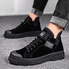 Load image into Gallery viewer, 2019 Winter Men's Boots Warm PU Leather Male Waterproof Shoes Chaussure Mans Casual Shoes For Men Boots Footwear Male Sneakers