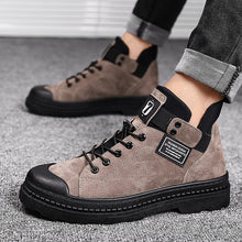 Load image into Gallery viewer, 2019 Winter Men's Boots Warm PU Leather Male Waterproof Shoes Chaussure Mans Casual Shoes For Men Boots Footwear Male Sneakers