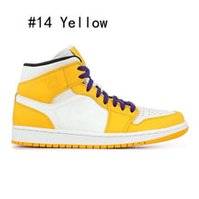 Load image into Gallery viewer, 1s basketball shoes high mid top Gym red SPIDERMAN UNC TURBO GREEN Court Purple banned NYC TO PARIS PHANTOM 1 men sport sneakers