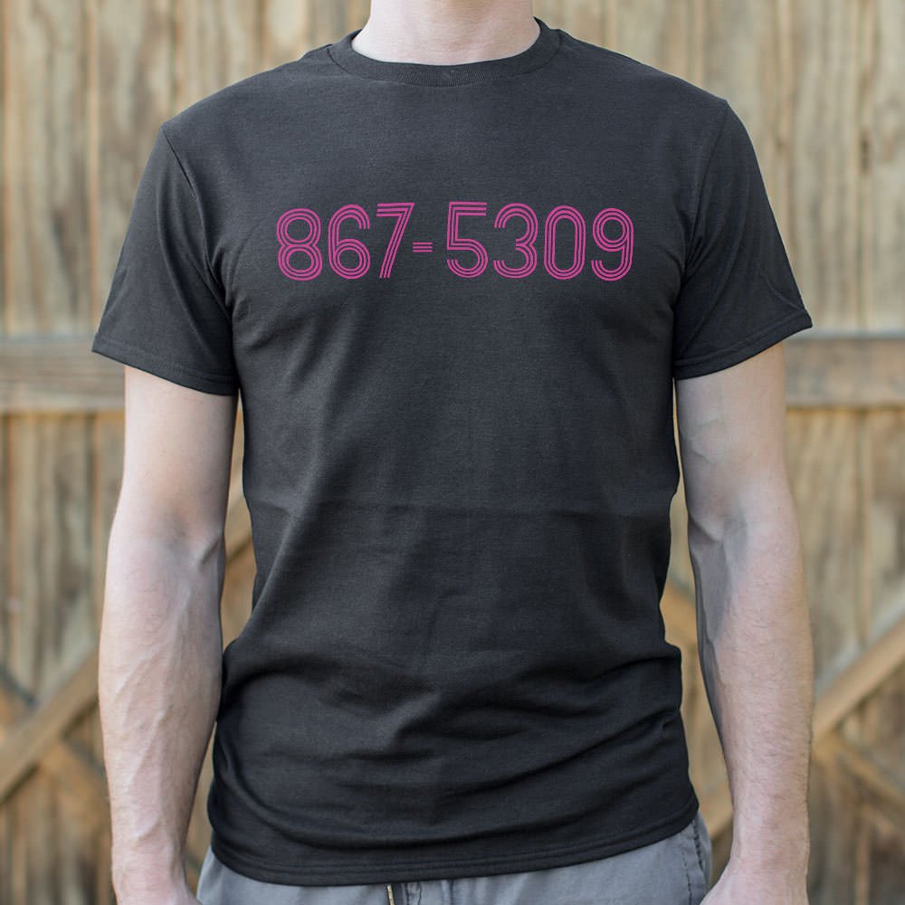 867-5309 T-Shirt (Mens)