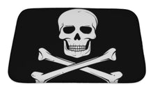 Load image into Gallery viewer, Bath Mat, Pirate Flag Jolly Roger Pirate Flag With Skull And Cross Bones