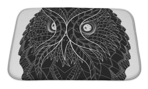 Bath Mat, Owl Tatoo