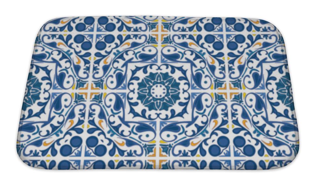Bath Mat, Portuguese Tiles