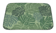 Load image into Gallery viewer, Bath Mat, Abstract Floral Tropical With Fern