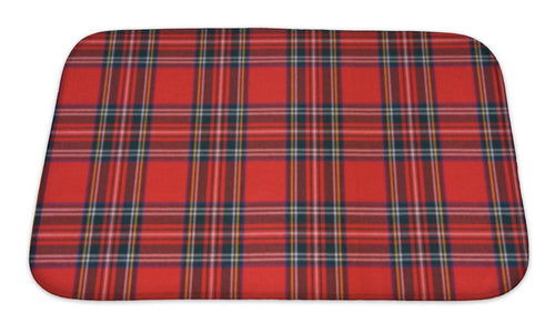 Bath Mat, Royal Stewart Tartan