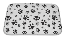 Load image into Gallery viewer, Bath Mat, Dog Paws Pattern