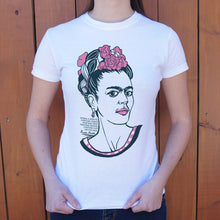 Load image into Gallery viewer, Frida Kahlo Quote T-Shirt (Ladies)