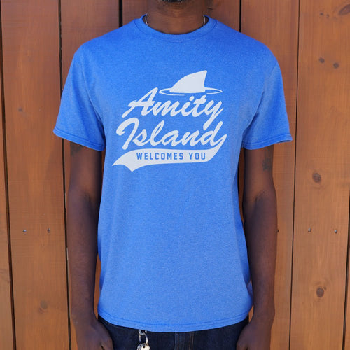 Amity Island Welcomes You T-Shirt (Mens)