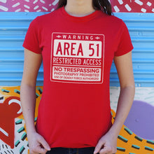 Load image into Gallery viewer, Area 51 T-Shirt (Ladies)
