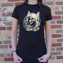 Load image into Gallery viewer, AstroCat T-Shirt (Ladies)
