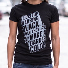 Load image into Gallery viewer, Stop Wearing Black T-Shirt (Ladies)