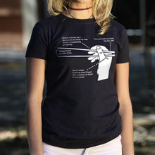 Load image into Gallery viewer, Chopsticks 101 T-Shirt (Ladies)