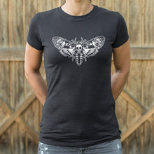 Load image into Gallery viewer, Death&#39;s Head Moth T-Shirt (Ladies)