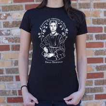 Load image into Gallery viewer, Emily Dickinson Quote T-Shirt (Ladies)
