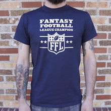 Load image into Gallery viewer, Fantasy Football League Champion  T-Shirt (Mens)