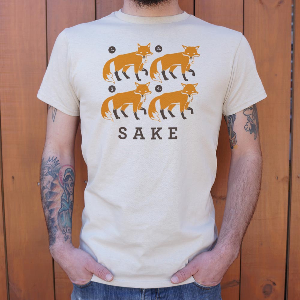 Four Fox Sake T-Shirt (Mens)