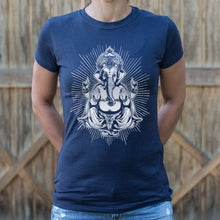 Load image into Gallery viewer, Ganesh Deity T-Shirt (Ladies)