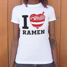 Load image into Gallery viewer, I Love Ramen T-Shirt (Ladies)