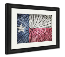 Load image into Gallery viewer, Framed Print, Flag Of Texas