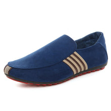 Load image into Gallery viewer, Ventilation Men Casual Canvas  Red Bottom Shoes Loafers High Quality Italy Brand Design Man Casual Peas Shoes Pumps  Classic