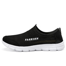 Load image into Gallery viewer, Fashion Summer Shoes Men Casual Air Mesh Shoes Lightweight Breathable Slip-On Flats Chaussure Homme Large Sizes 36-46 Wholesale