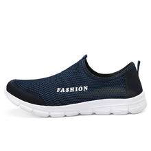Load image into Gallery viewer, Fashion Summer Shoes Men Casual Air Mesh Shoes Lightweight Breathable Slip-On Flats Chaussure Homme Large Sizes 36-46 Wholesale
