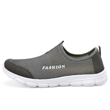 Load image into Gallery viewer, Fashion Summer Shoes Men Casual Air Mesh Shoes Lightweight Breathable Slip-On Flats Chaussure Homme Large Sizes 36-46 Wholesale