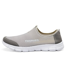 Load image into Gallery viewer, Fashion Summer Shoes Men Casual Air Mesh Shoes Lightweight Breathable Slip-On Flats Chaussure Homme Large Sizes 36-46 Wholesale