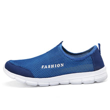 Load image into Gallery viewer, Fashion Summer Shoes Men Casual Air Mesh Shoes Lightweight Breathable Slip-On Flats Chaussure Homme Large Sizes 36-46 Wholesale