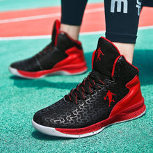 Load image into Gallery viewer, Men High-top Basketball Shoes Unisex Men and Women Shoe Light Jordan Basketball Sneakers Anti-skid Breathable Outdoor Sports