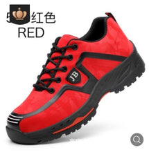 Load image into Gallery viewer, Labor Insurance Shoes Men Breathable Deodorant Safety Work Shoes Steel Toe Caps Anti-smashing Anti-piercing Site Shoes