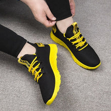 Load image into Gallery viewer, LASPERAL Men Breathable Sneakers No-slip Men Vulcanize Shoes Male Air Mesh Lace Up Wear-resistant Casual Shoes Tenisb  Masculino