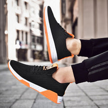 Load image into Gallery viewer, LASPERAL Men Breathable Sneakers No-slip Men Vulcanize Shoes Male Air Mesh Lace Up Wear-resistant Casual Shoes Tenisb  Masculino