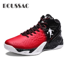 Load image into Gallery viewer, BOUSSAC High-top Jordan Basketball Shoes Men&#39;s Cushioning Light Basketball Sneakers Anti-skid Breathable Outdoor Sports Shoes