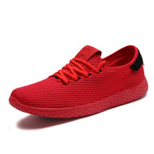 Load image into Gallery viewer, youth Red comfortable fashion Black casual shoes men Adult Green Lightweight Zapatillas male zapato hombre White Lace up sneaker