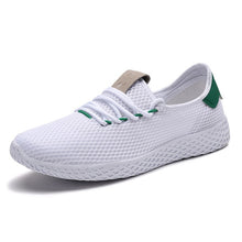Load image into Gallery viewer, youth Red comfortable fashion Black casual shoes men Adult Green Lightweight Zapatillas male zapato hombre White Lace up sneaker