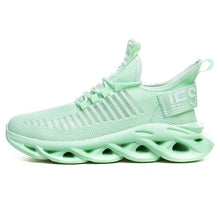 Load image into Gallery viewer, Rommedal men lightweight blade running shoes shockproof lack up breathable male sneakers height increase walking Gym shoes man