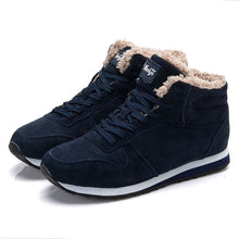 Load image into Gallery viewer, Men Shoes Winter Sneakers Suede Leather Tenis Trainers Mans Footwear Warm Winter Shoes Basket Homme Mens Shoes Casual Plus Size
