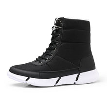 Load image into Gallery viewer, Men Boots 2019 Winter Waterproof Snow Men Boots Shoes With Fur Plush Warm Male Casual Women Mid-Calf Boot Sneakers Unisex
