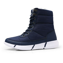 Load image into Gallery viewer, Men Boots 2019 Winter Waterproof Snow Men Boots Shoes With Fur Plush Warm Male Casual Women Mid-Calf Boot Sneakers Unisex