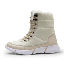 Load image into Gallery viewer, Men Boots 2019 Winter Waterproof Snow Men Boots Shoes With Fur Plush Warm Male Casual Women Mid-Calf Boot Sneakers Unisex