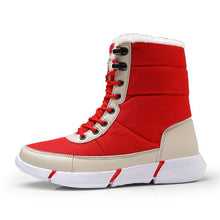 Load image into Gallery viewer, Men Boots 2019 Winter Waterproof Snow Men Boots Shoes With Fur Plush Warm Male Casual Women Mid-Calf Boot Sneakers Unisex