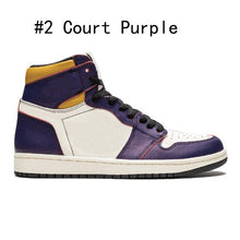 Load image into Gallery viewer, 1s basketball shoes high mid top Gym red SPIDERMAN UNC TURBO GREEN Court Purple banned NYC TO PARIS PHANTOM 1 men sport sneakers
