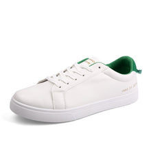 Load image into Gallery viewer, hot Men white Sneakers Man Casual Shoes Breathable pu Leather Tenis Trainers Sports Mens Sneaker Handsome Walking Shoes ST473