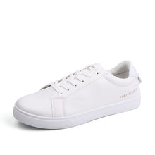 Load image into Gallery viewer, hot Men white Sneakers Man Casual Shoes Breathable pu Leather Tenis Trainers Sports Mens Sneaker Handsome Walking Shoes ST473