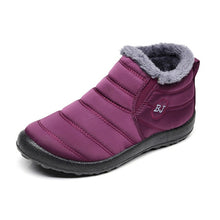 Load image into Gallery viewer, Men Boots Winter Waterproof Men Shoes Warm Fur Snow Boots Plush Inside Shoes Black Winter Boots For Men Plus Size Mans footwear