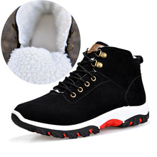 Load image into Gallery viewer, OUDINIAO Warm Ankle Snow Winter Boots Men Plush Warm Winter Men Shoes Round Toe Snow Winter Shoes Men