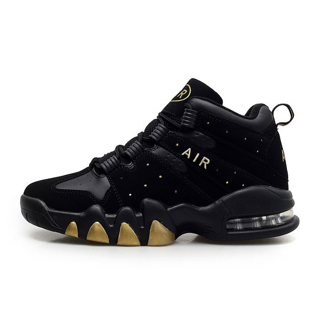 black high top basketball shoes