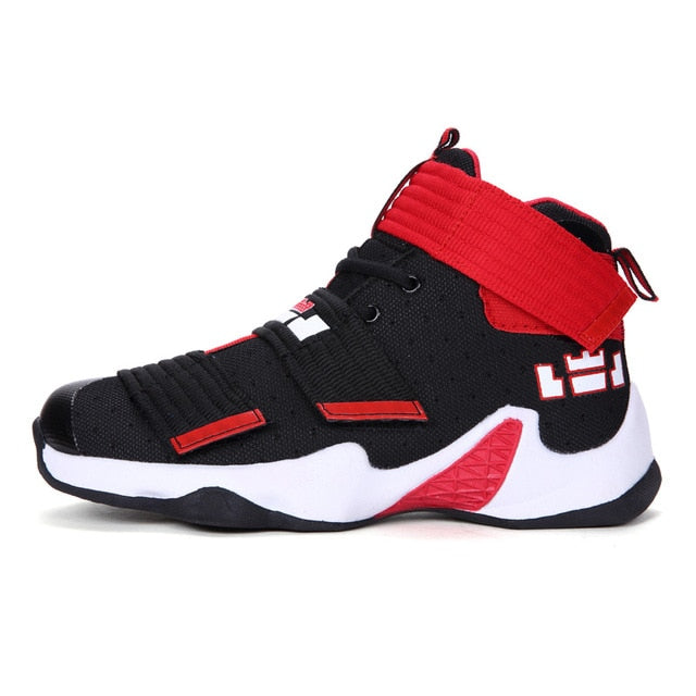 Breathable Lebron Basketball Men Shoes Couple High-top Jordan Basketball Boots Men Cushioning Sneakers Man Outdoor Shoes Male