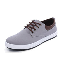 Load image into Gallery viewer, New arrival of spring summer comfortable casual shoes canvas shoes men men's lace up the fashion brand Flats shoe